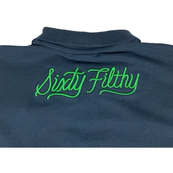 OpTic Day 2022 Gaming Polo Men's Large Black Sixty Filthy 6050 Embroidered - Picture 5 of 6